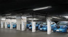 Nissan LEAFs can now power the office, as well as the home